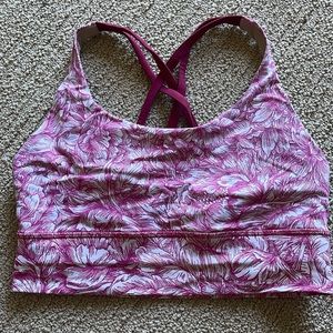 Lululemon energy bra longline size 6